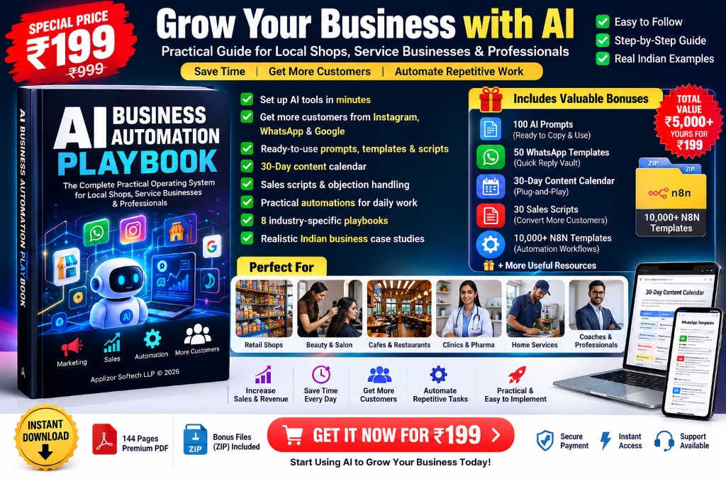 AI Business Automation Playbook with 10,000+ n8n workflow templates